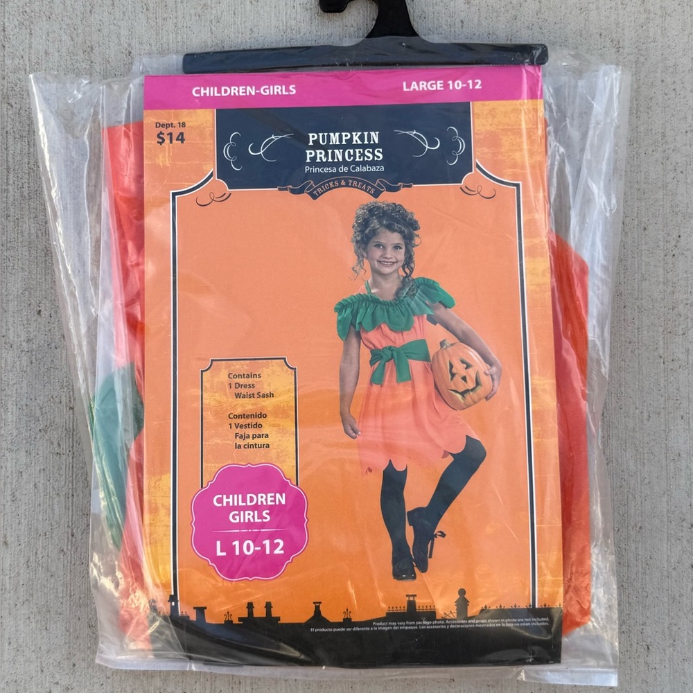 Pumpkin Princess Costume